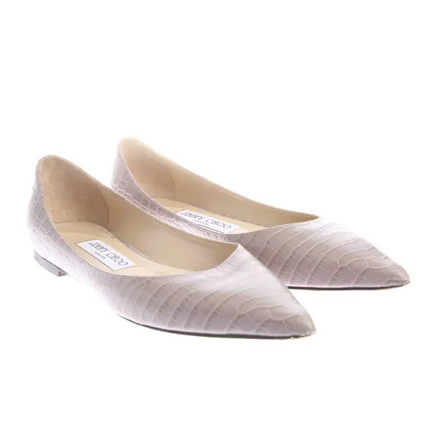 Ballerinas in Weiß, , Jimmy Choo