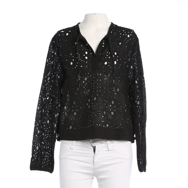 Bluse in Schwarz, Baumwolle, Marc Cain Sports