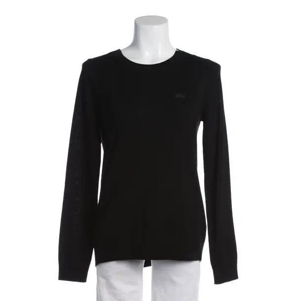 Maglione, in Nero, Lana, Lacoste