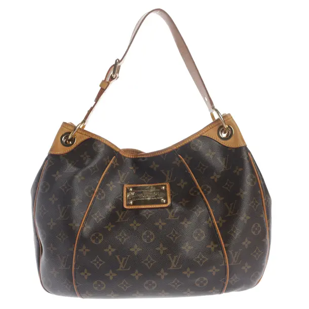 Hobo Bag, in Dunkelbraun, Canvas, Louis Vuitton