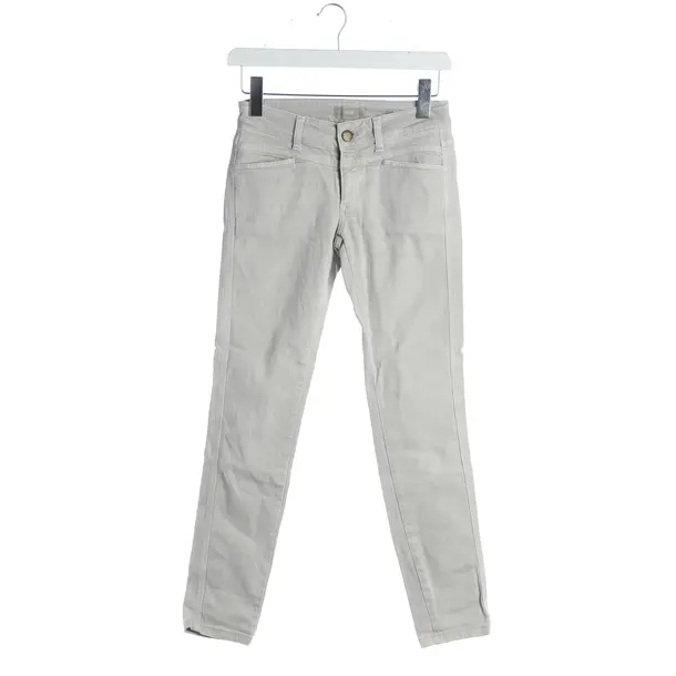 Skinny Jeans, in Light Gray, Denim, Closed