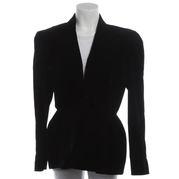 Blazer, in Black, Baumwolle, Thierry Mugler