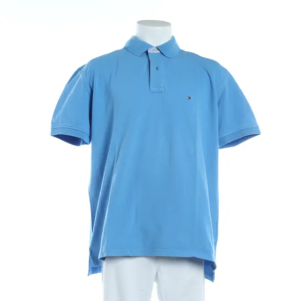 Polo Shirt, in Blue, Baumwolle, Tommy Hilfiger