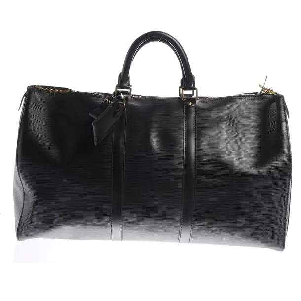 Weekender in Schwarz, Leder, Louis Vuitton