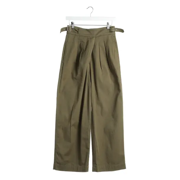 Pants in Green, Cotton, Max Mara