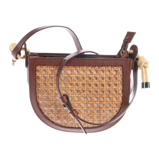 Schultertasche in Braun, Leder, Max Mara