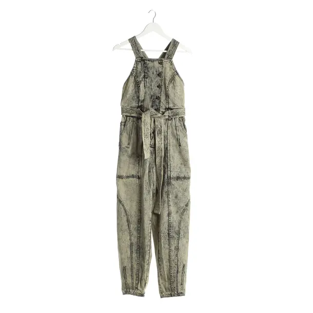 Jumpsuit in Grün, Baumwolle, Ulla Johnson