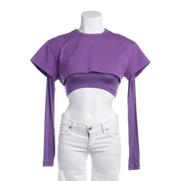 Longsleeve in Lila, Baumwolle, Jacquemus