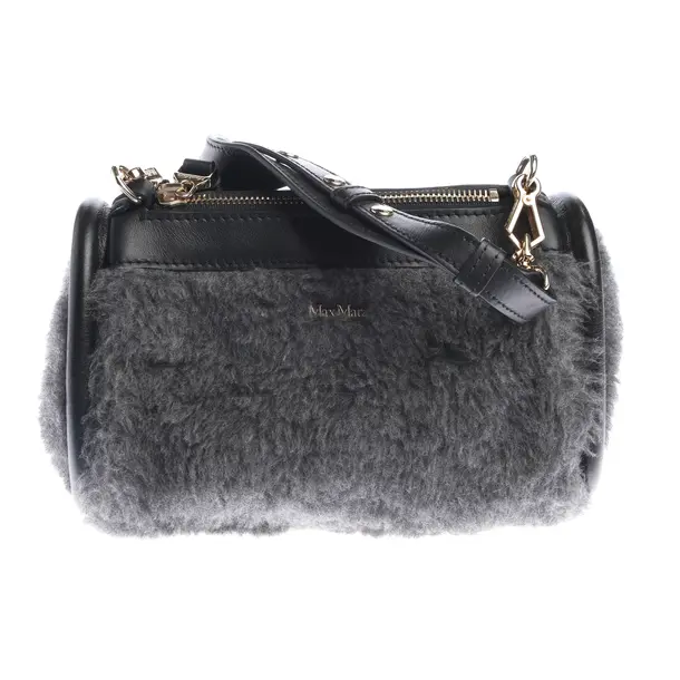 Shoulder Bag in Gray, Polyamide, Max Mara