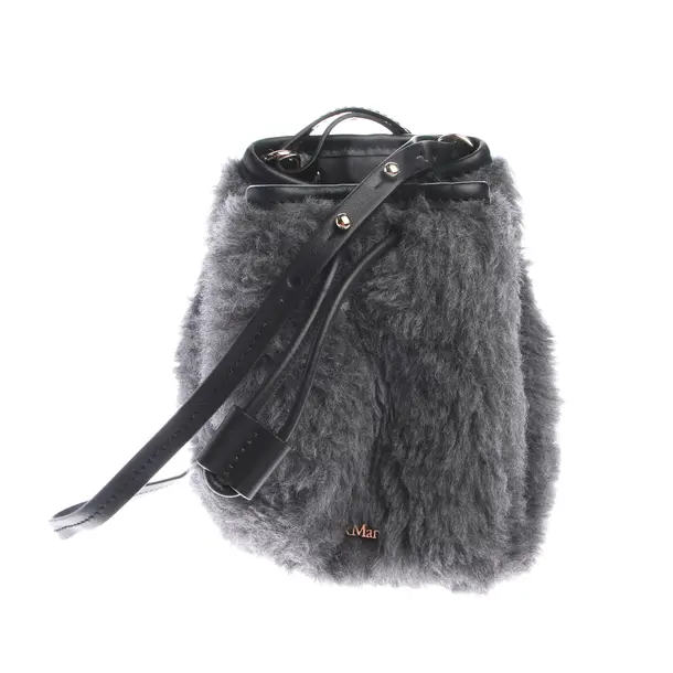 Shoulder Bag in Gray, Polyamide, Max Mara