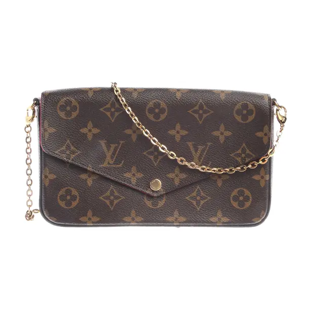 Evening Bag in Brown, Canvas, Louis Vuitton