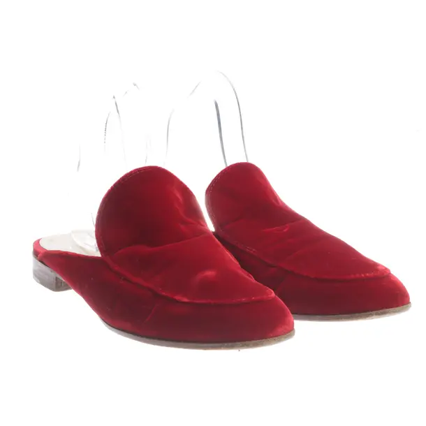 Mules in Rot, , Gianvito Rossi