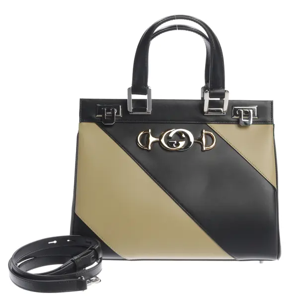 Handtasche in Schwarz, Leder, Gucci
