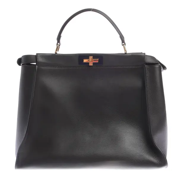 Handbag in Brown, Leather, Fendi