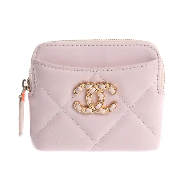 Wallet, in Light Pink, Leather, Chanel
