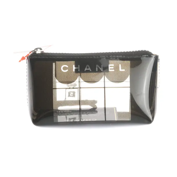 Cosmetic Bag in Black, Polyimide, Chanel