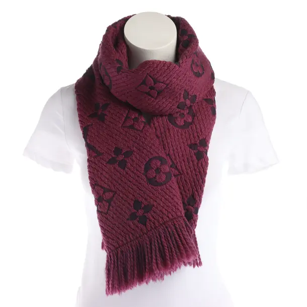 Scarf in Purple, Wool, Louis Vuitton