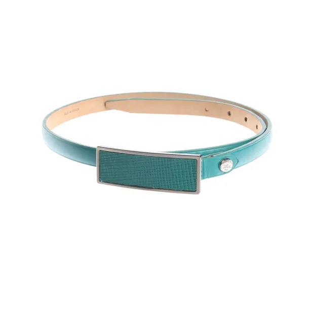 Belt in Blue, Leather, Longchamp