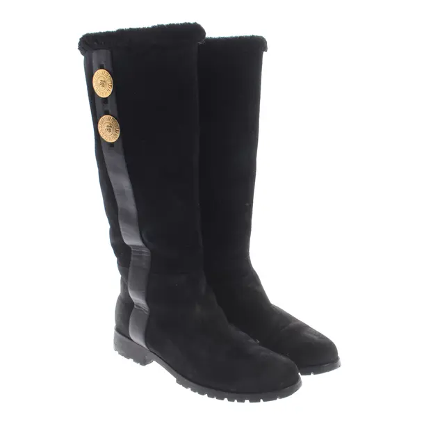 Boots in Black, , Versace