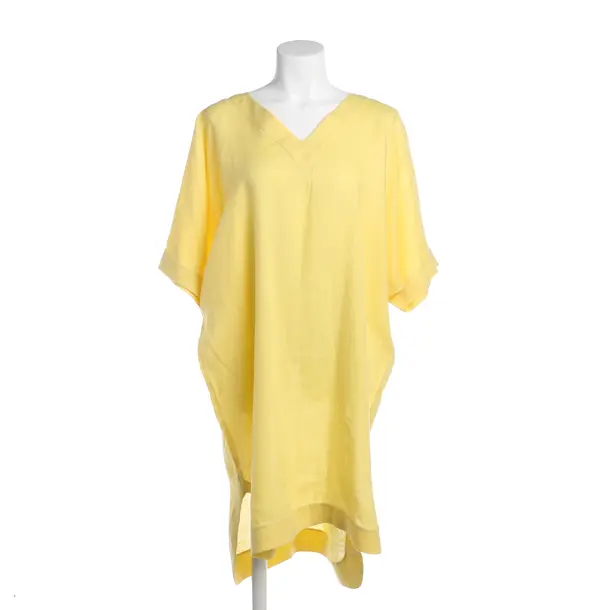 Kleid in Gelb, Leinen, Ermanno Scervino