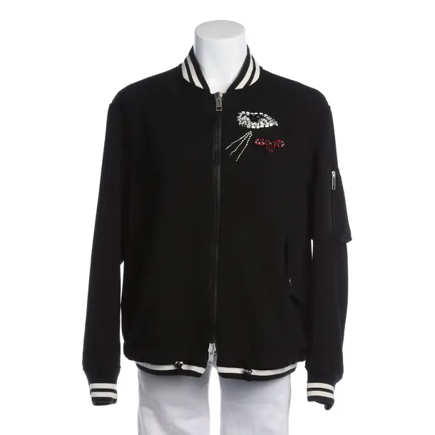 Übergangsjacke in Schwarz, Polyester, Ermanno Scervino