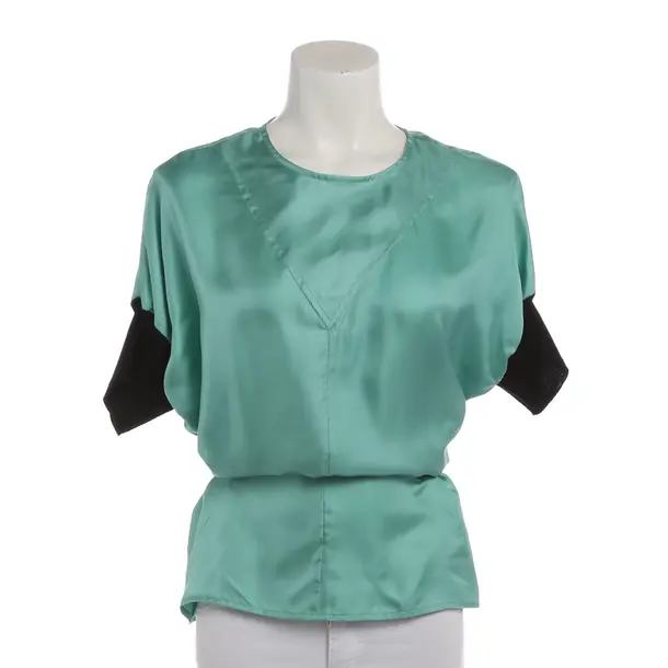 Shirt in Grün, Seide, Louis Vuitton