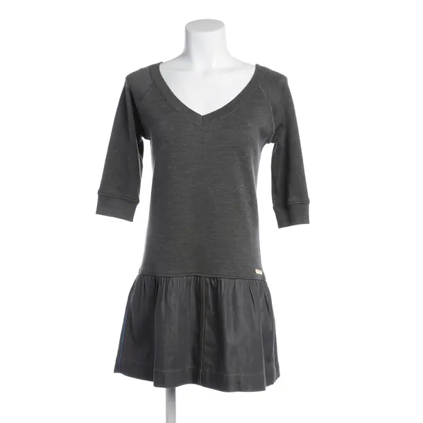 Dress, in Gray, Wool, Louis Vuitton