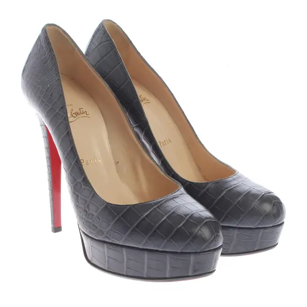Pumps in Grau, , Christian Louboutin