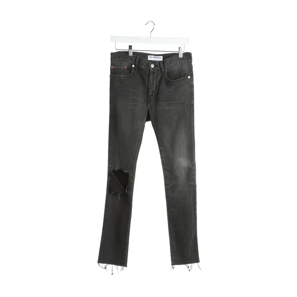 Skinny Jeans in Gray, Cotton, Balenciaga