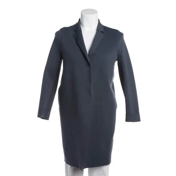 Mid-Season Coat in Blue, Polyamide, Harris Wharf London