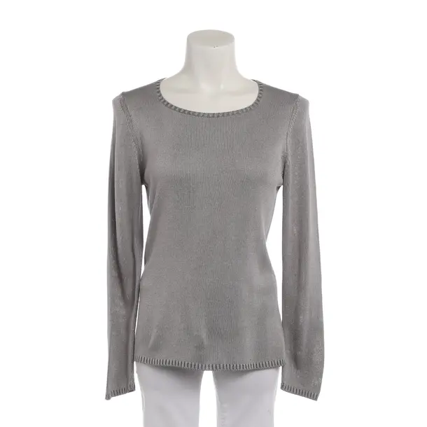 Pullover in Grau, Baumwolle, Bruno Manetti