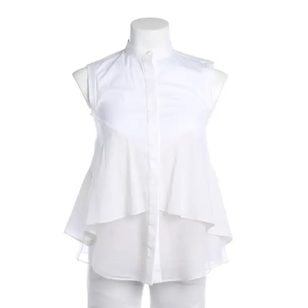 Top in Weiß, Baumwolle, Brunello Cucinelli