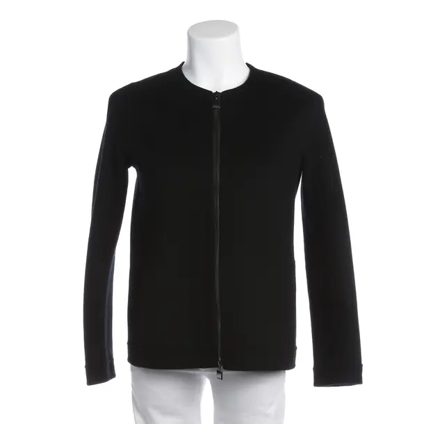 Übergangsjacke in Schwarz, Wolle, Max Mara