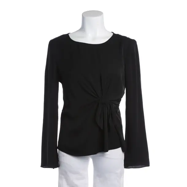 Blouse in Black, Silk, Armani Collezioni