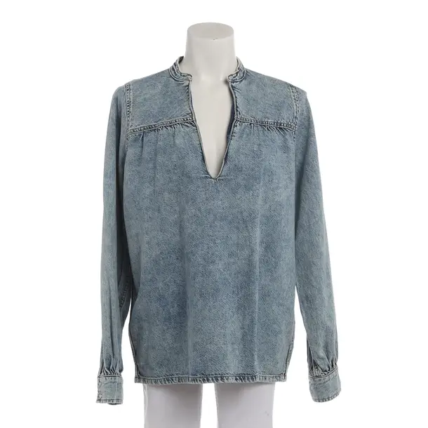 Tunic in Blue, Cotton, Ganni