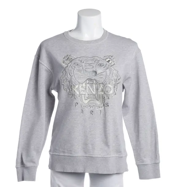 Sweatshirt in Grau, Baumwolle, Kenzo