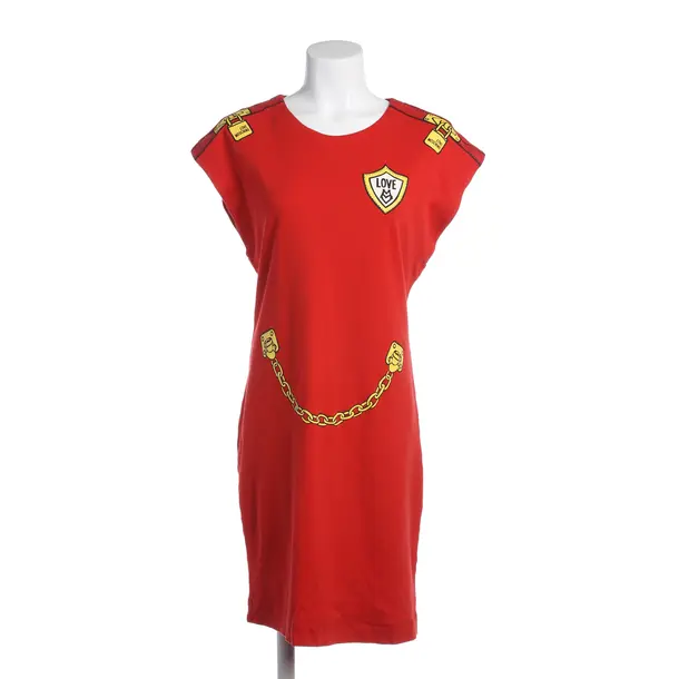 Abito, in Rosso, Cotone, Amore Moschino