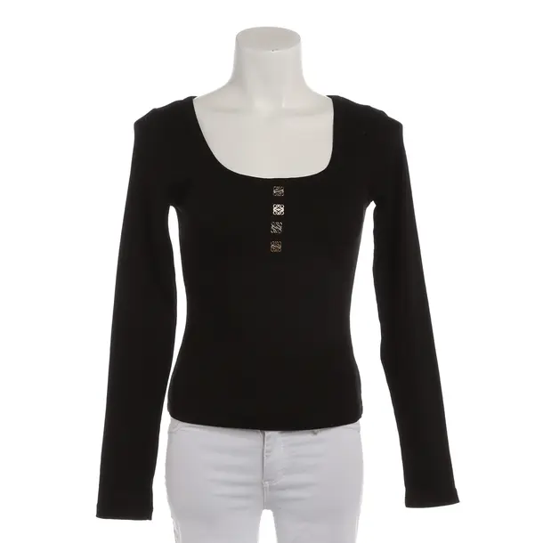 Long Sleeve Shirt, in Black, Cotton, Loewe