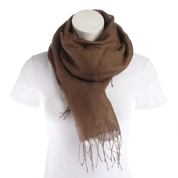 Scarf in Brown, Linen, Max Mara