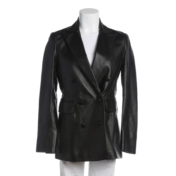 LeatherJacket, in Black, Leather, Riani