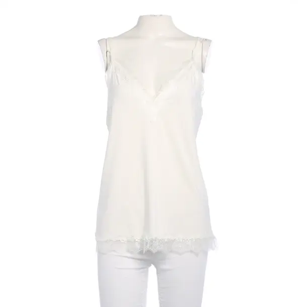 Top in White, Polyester, Rosemunde