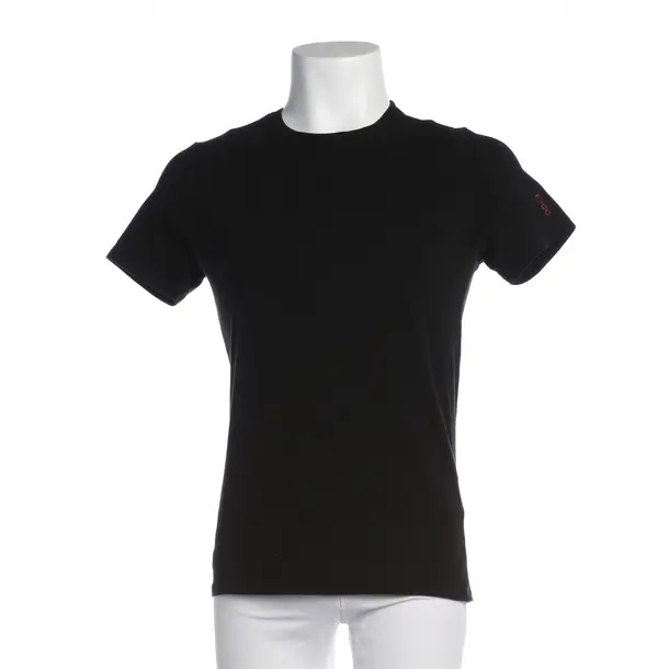 Maglietta, in Nero, Cotone, Hugo Boss Etichetta Rossa