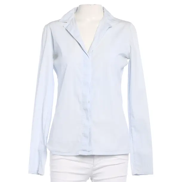 Bluse in Blau, Baumwolle, Lis Lareida