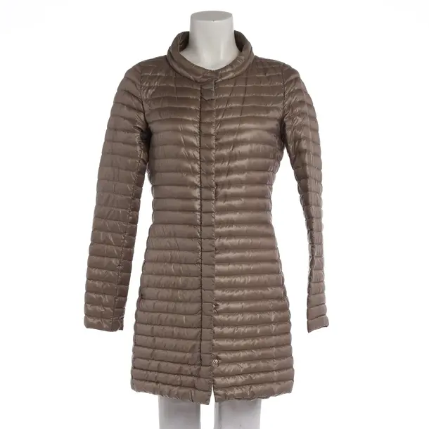 Mid-Season Coat, in Light Brown, Polyimide, Herno