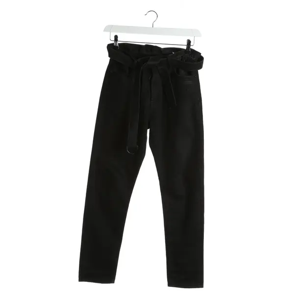 Jeans Skinny in Schwarz, Baumwolle, Off-White