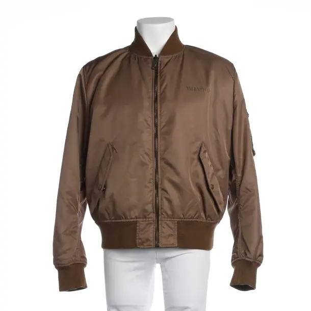 Mid-Season Jacket in Brown, Polyimide, Valentino