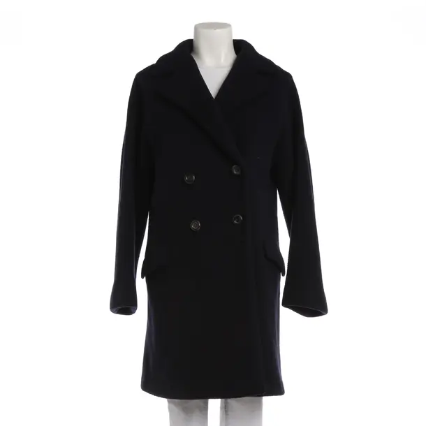 Winter Coat in Blue, Wool, Jil Sander