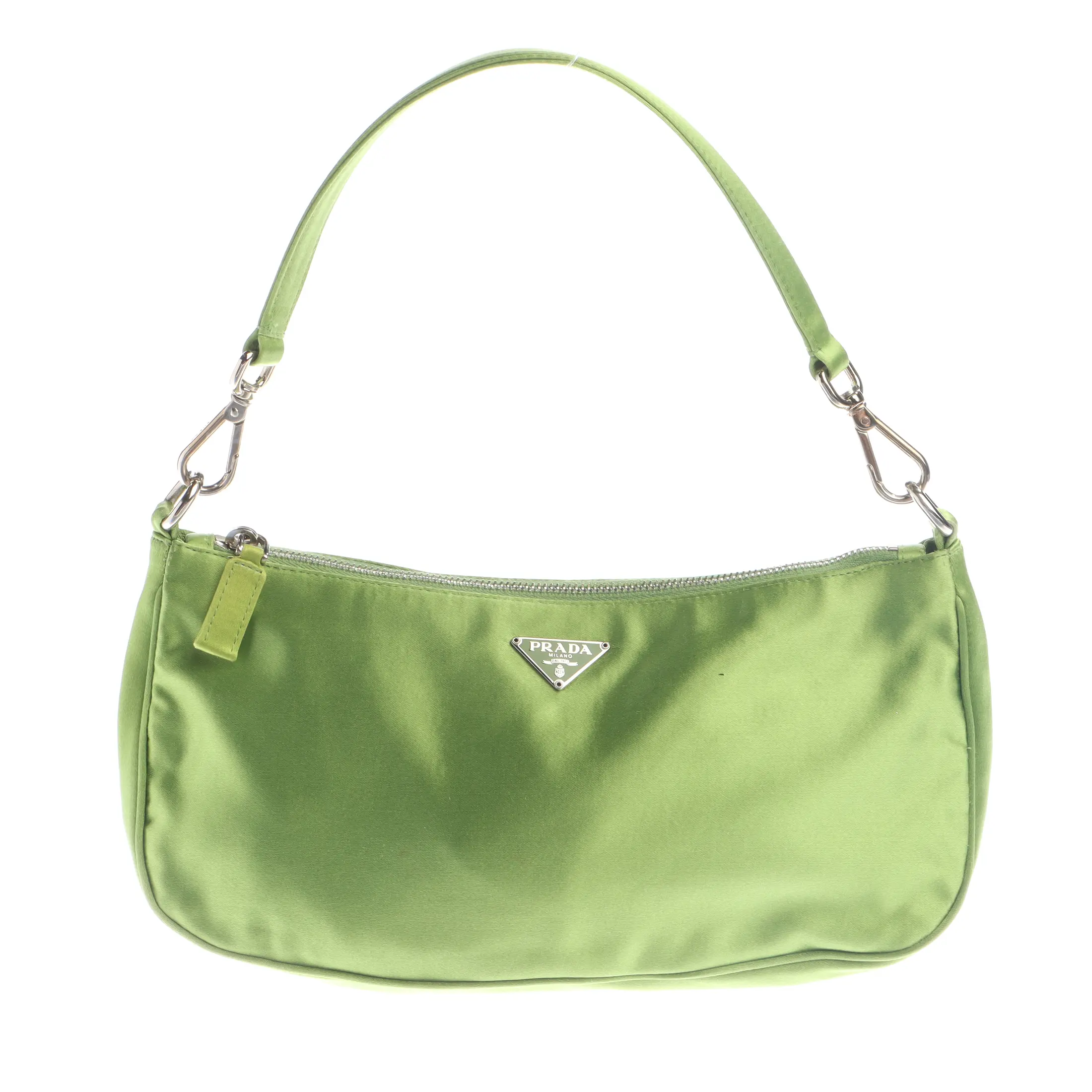 Prada Nylon Borsa da sera in Verde chiaro
