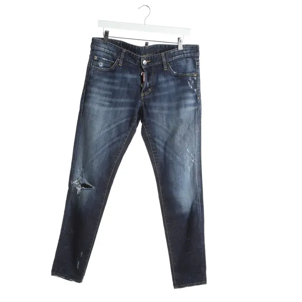 Jeans Straight Fit in Blau, Baumwolle, Dsquared