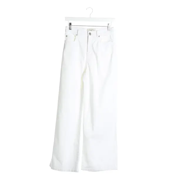 Flared Jeans, in White, Cotton, Max Mara
